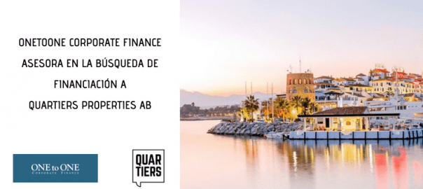 Quartiers Properties AB logra financiación para sus proyectos en la Costa del Sol