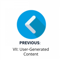 VII: User-Generated Content