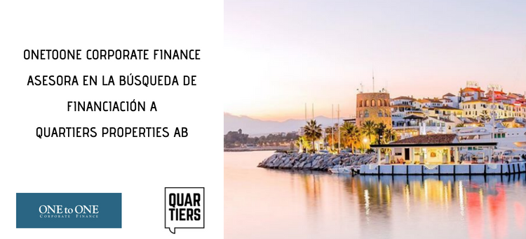 Quartiers Properties AB logra financiación para sus proyectos en la Costa del Sol
