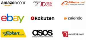 Amazo.com eBay Rakuten Zalando Asos Flipkart JD.com overstock.com